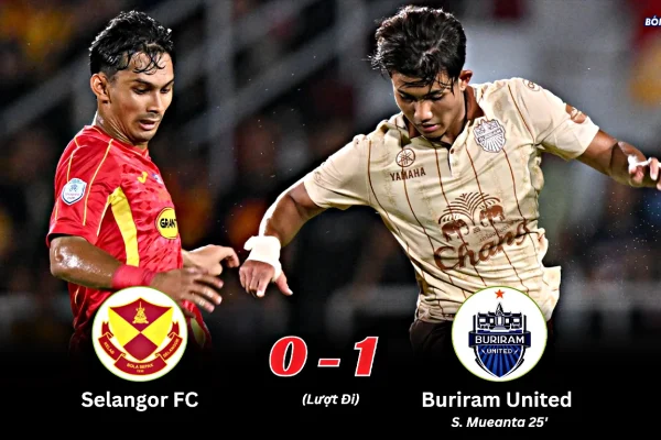 Kết Quả Trận Đấu Chung Kết Lượt Đi ASEAN Shopee Cup 2025/26