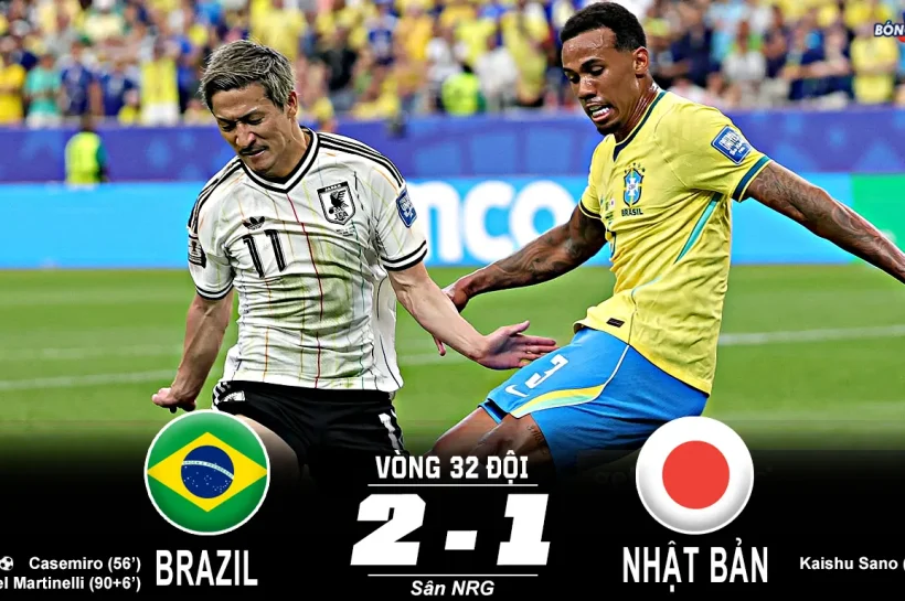 Vòng 32 Đội World Cup 2026: Nhật Bản Thua 1-2 Trước Brazil, Kéo Dài Lời Nguyền Knockout