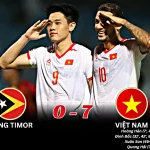 Đông Timor 0-7 Việt Nam