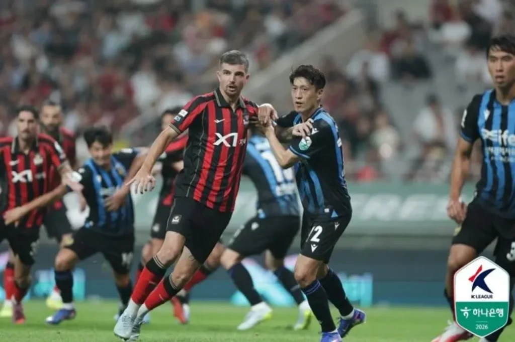 FC Seoul 1-0 Incheon untied vòng 16 k league 2026