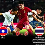 Lào 0-5 Thái Lan
