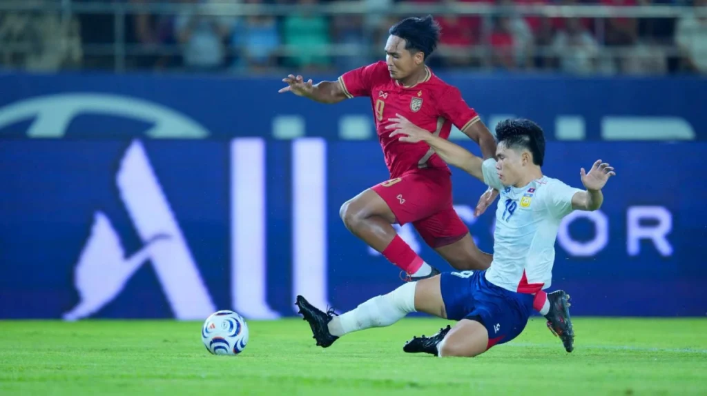 Thái Lan hủy diệt Lào với cách biệt 5-0 tại trận ra quân ASEAN Cup 2026. Ảnh: ASEAN United