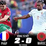 Pháp 2-0 Maroc
