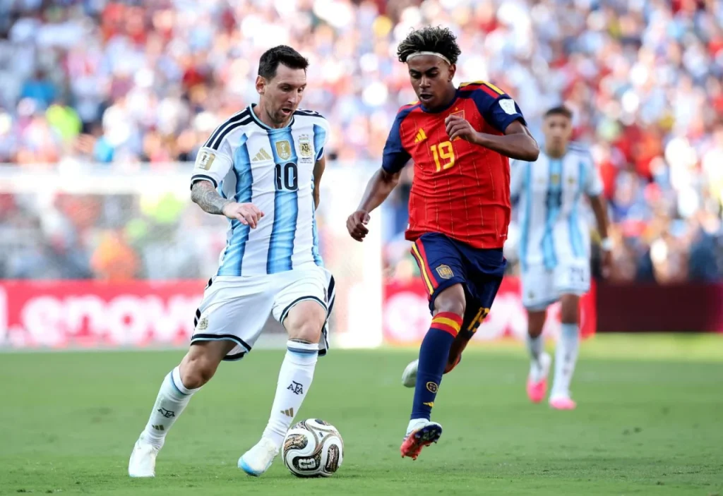 Tây Ban Nha đánh bại nhà đương kim vô địch Argentina 1-0 ở phút cuối, chính thức lên ngôi vô địch World Cup 2026. Ảnh: FIFA